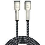 POWERTECH καλώδιο Lightning σε USB-C PTR-0200, PD 27W, 480Mbps, 1m, μαύρο/γκρι