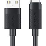 USAMS καλώδιο USB-C σε USB SJ777, 3A, 480Mbps, 1m, μαύρο