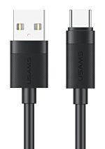 USAMS καλώδιο USB-C σε USB SJ777, 3A, 480Mbps, 1m, μαύρο
