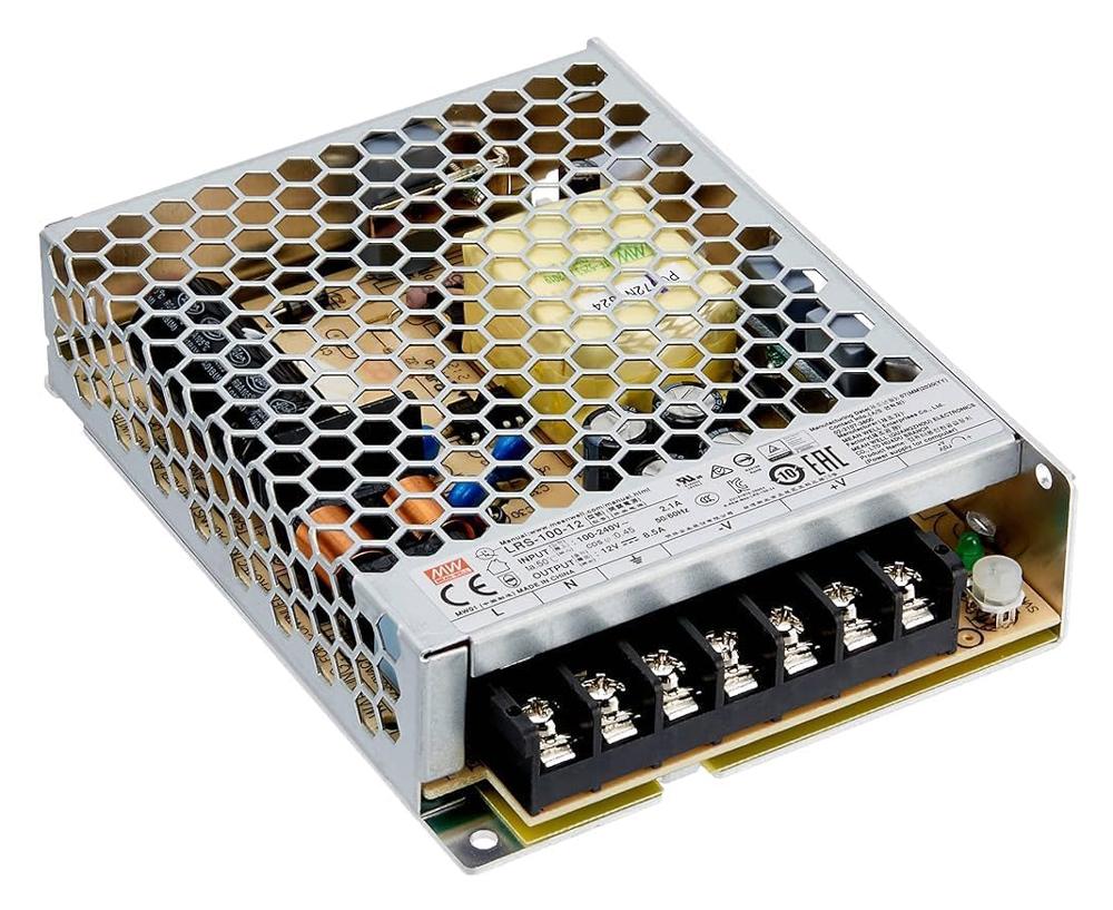 LRS-100-12 MEAN WELL τροφοδοτικό LRS-100-12, 12V/8.5A/102W - Image 1