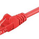 GOOBAY καλώδιο δικτύου 95254, CAT 6 U/UTP, CCA, 250MHz, 0.25m, κόκκινο