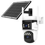 VSTARCAM smart ηλιακή κάμερα BG621DR, dual lens, 3MP, 4G, SD, PTZ, IP66