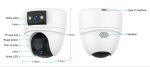VSTARCAM smart κάμερα CS2DR, 3MP, dual lens, WiFi, PTZ, SD - Image 4