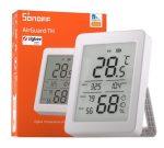 SONOFF smart θερμόμετρο & υγρασιόμετρο AirGuard TH, έως 60°C, ZigBee 3.0 & Bluetooth, λευκό - Image 3