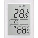 SONOFF smart θερμόμετρο & υγρασιόμετρο AirGuard TH, έως 60°C, ZigBee 3.0 & Bluetooth, λευκό