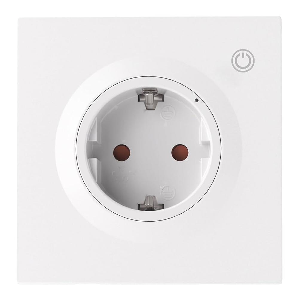 WS01TPF-E SONOFF smart επιτοίχια πρίζα ρεύματος WS01TPF-E, WiFi, Matter, 16A/4000W, λευκή - Image 1