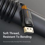 CABLETIME καλώδιο DisplayPort CT-AV585-01G, 4K/60Hz, 1.8m, μαύρο - Image 2