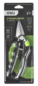 DELI κλαδευτήρι DL580101 με αντιολισθητική λαβή, Φ10mm, 200mm - Image 4