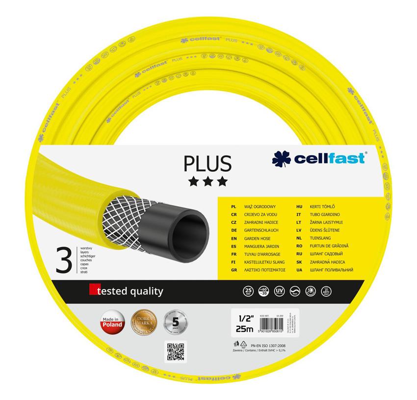 PR-CF10200R CELLFAST λάστιχο ποτίσματος 10200, 25 bar, 1/2", 25m - Image 1