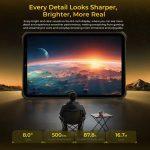 OUKITEL tablet RT11, 8", 8/128GB, 10000mAh, 5G, IP68/IP69K/MIL-STD-810H, μαύρο - Image 4