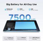 DOOGEE tablet Tab G5, 10.1", 3/128GB, 4G, Android 16, 7500mAh, μπλε - Image 4