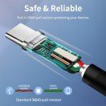 CABLETIME καλώδιο USB-C σε USB CT-C160-U33-CMAMN, 3A, 5Gbps, 3m, μαύρο - Image 3