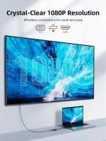 CABLETIME αντάπτορας VGA σε HDMI CT-AV582-VGAH με 3.5mm & micro USB, 1080p/60Hz, μαύρος - Image 6
