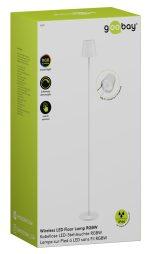 GOOBAY επιτραπέζιο φωτιστικό 76572, RGBW, dimmable, επαναφορτιζόμενο, έως 122.3cm ύψος, λευκό - Image 6