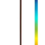GOOBAY επιτραπέζιο φωτιστικό 76574, RGBW, dimmable, επαναφορτιζόμενο, έως 122.3cm ύψος, χάλκινο