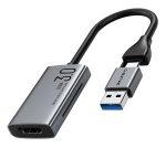 CABLETIME video capture CT-ACHC3-AG, HDMI/USB & USB-C, 4K/30Hz, γκρι
