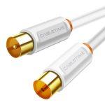 CABLETIME καλώδιο κεραίας CT-AV101-02, 75 Ohm, 3m, λευκό