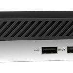 HP PC ProDesk 400 G3 Micro, Refurbished Grade A Repainted, i5-6500T, 8/128GB SSD, FreeDOS