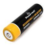 POWERTECH επαναφορτιζόμενη μπαταρία Li-ion INR18650 PT-1614, 2200mAh, 3.7V, button top, 1τμχ - Image 2