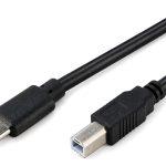 POWERTECH καλώδιο USB-C σε USB Type Β CAB-U165, 480Mbps, 1m, μαύρο