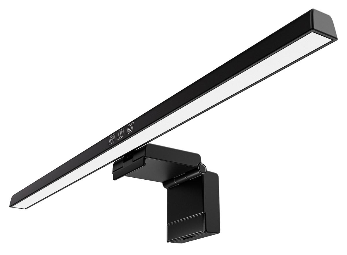 LDL16-11LV LUMIVIDA φωτιστικό οθόνης LDL16-11LV, 21"+, ρυθμιζόμενη φωτεινότητα & θερμοκρασία χρώματος, μαύρο - Image 1